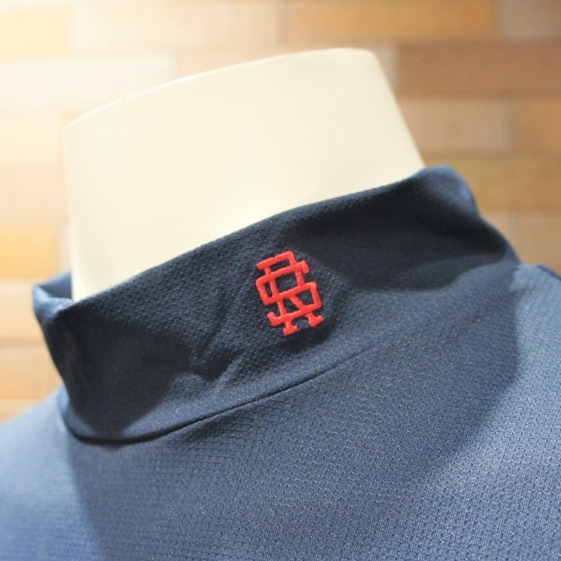 rough＆swell 『BIG LOGO MOCK L.S.』 【NAVY】 RSM-21227