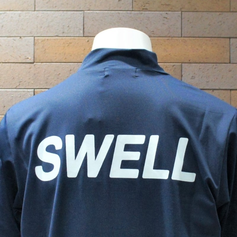 rough＆swell 『BIG LOGO MOCK L.S.』 【NAVY】 RSM-21227
