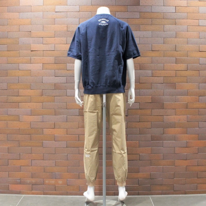 rough&swell ラフアンドスウェル　半袖　スウェット　メンズ　L R&S rough＆swell 『DUCKBILLS SWEAT』 【NAVY】 RSM-23042 半袖