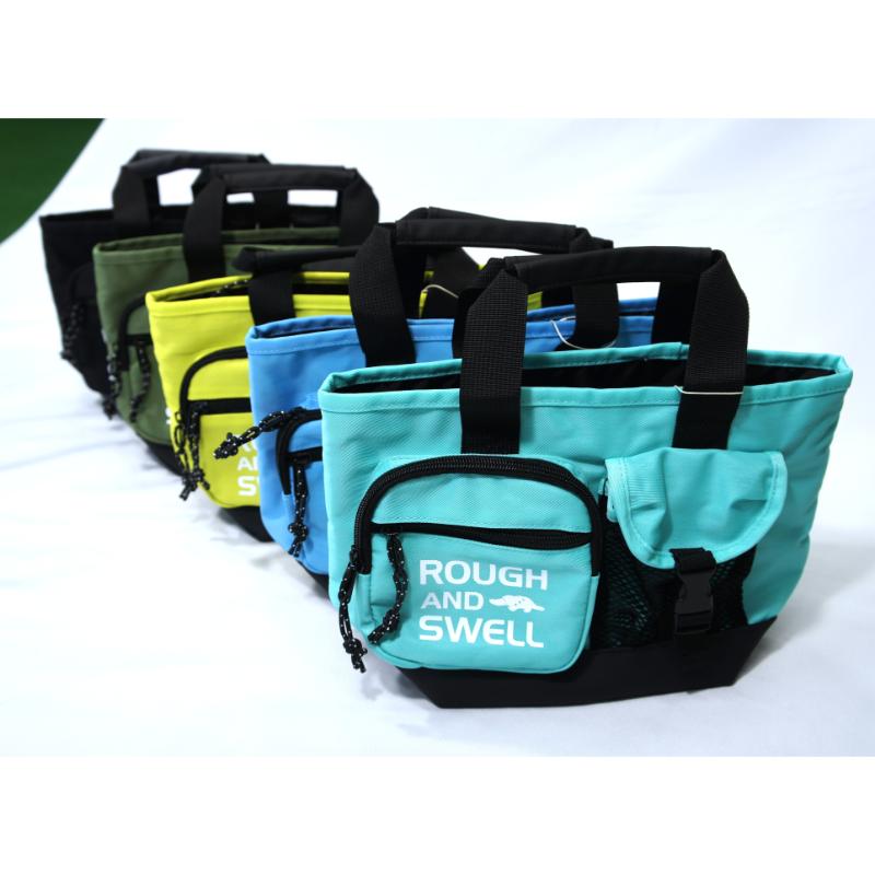 rough＆swell RSA-25012 UTILITY CART BAG ミント/ブラック/サックス
