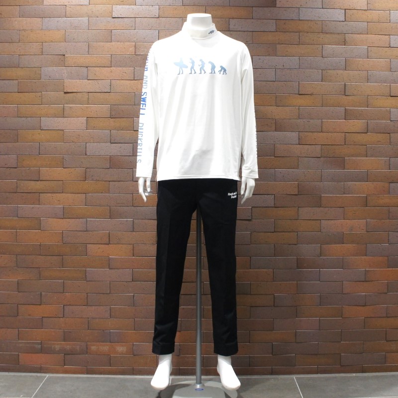 rough＆swell 『BITE TOUR PANTS』 【BLACK】 RSM-24059 スラックス