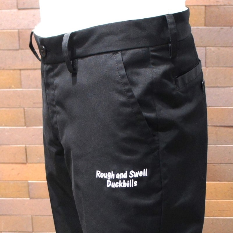 rough＆swell 『BITE TOUR PANTS』 【BLACK】 RSM-24059 スラックス