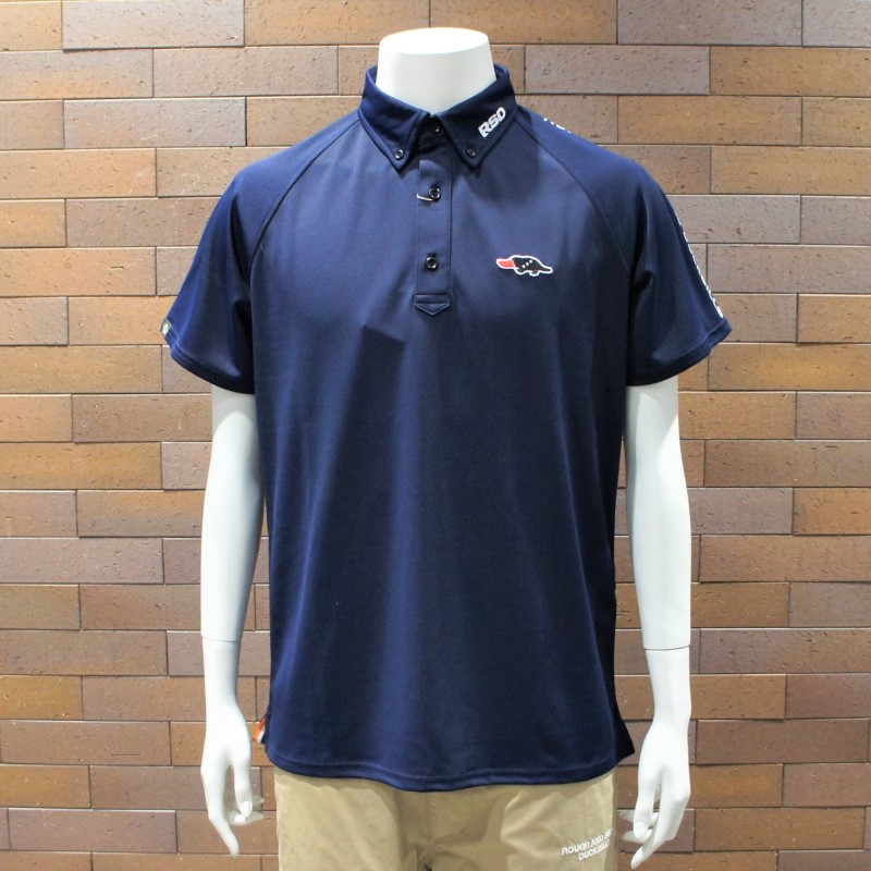 rough＆swell 『SPACY POLO』 【NAVY】 RSM-23012 ポロシャツ ゴルフ  