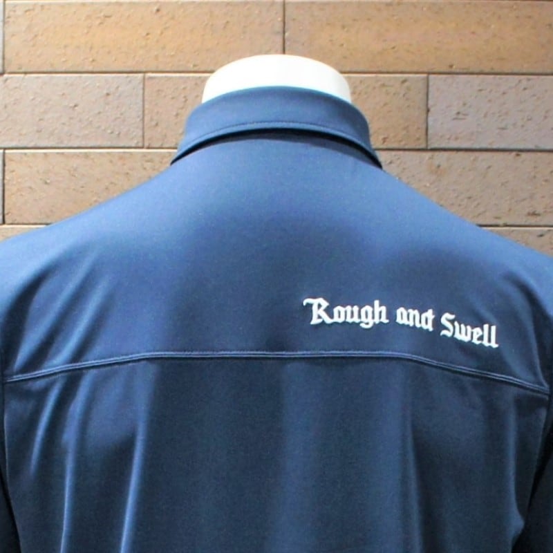 rough＆swell FAIRWAY FEVER TOUR POLO NAVY RSM-22002 ポロシャツ