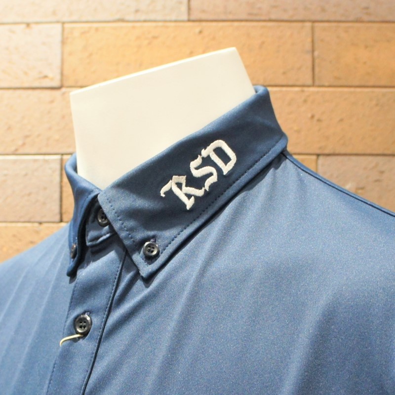 rough＆swell FAIRWAY FEVER TOUR POLO NAVY RSM-22002 ポロシャツ