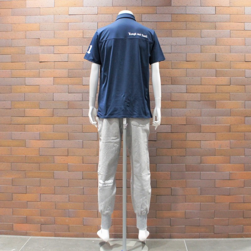 rough＆swell FAIRWAY FEVER TOUR POLO NAVY RSM-22002 ポロシャツ