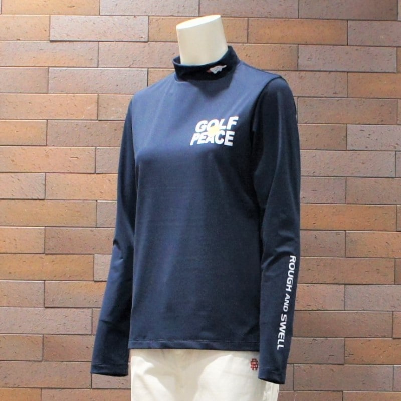 rough & swell　GOLF PEACE MOCK 　モックネック カジュアルゴルフドットコムby PALM SPRINGSにrough&swell［ラフ