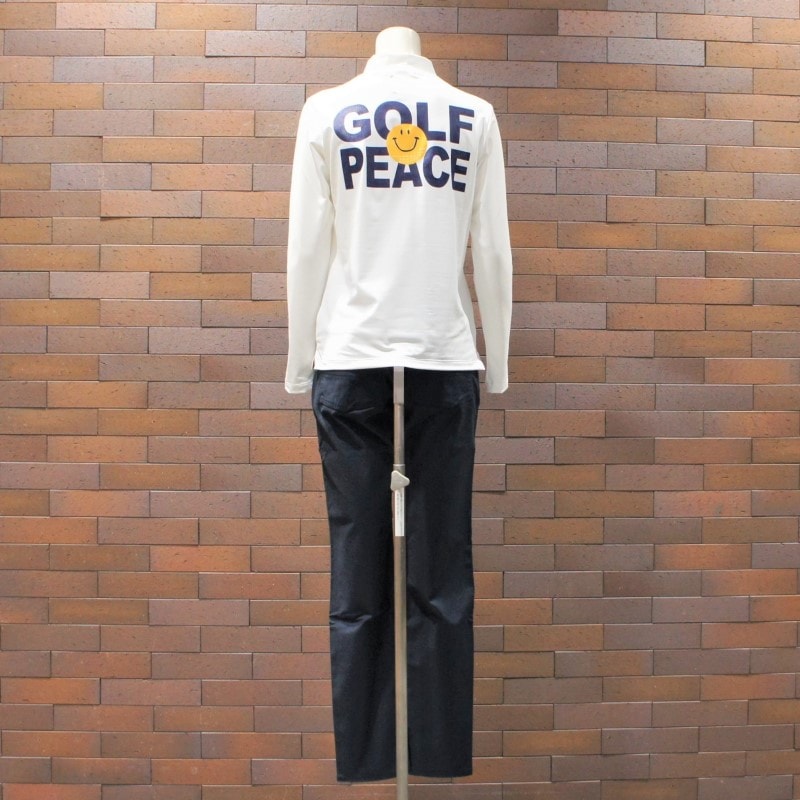 rough＆swell 『GOLF PEACE MOCK L.S. W.』 【WHITE】 RSL-21221