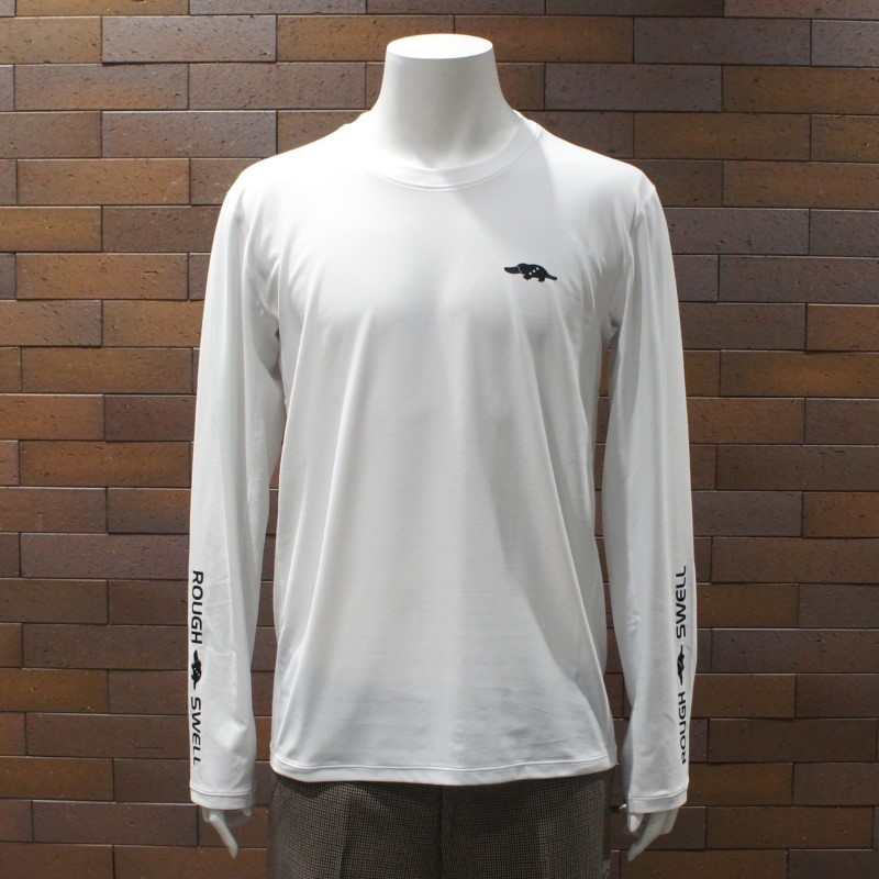 rough＆swell 『GYM TEE L.S.』 【WHITE】 RSM-23231 Tシャツ ゴルフ