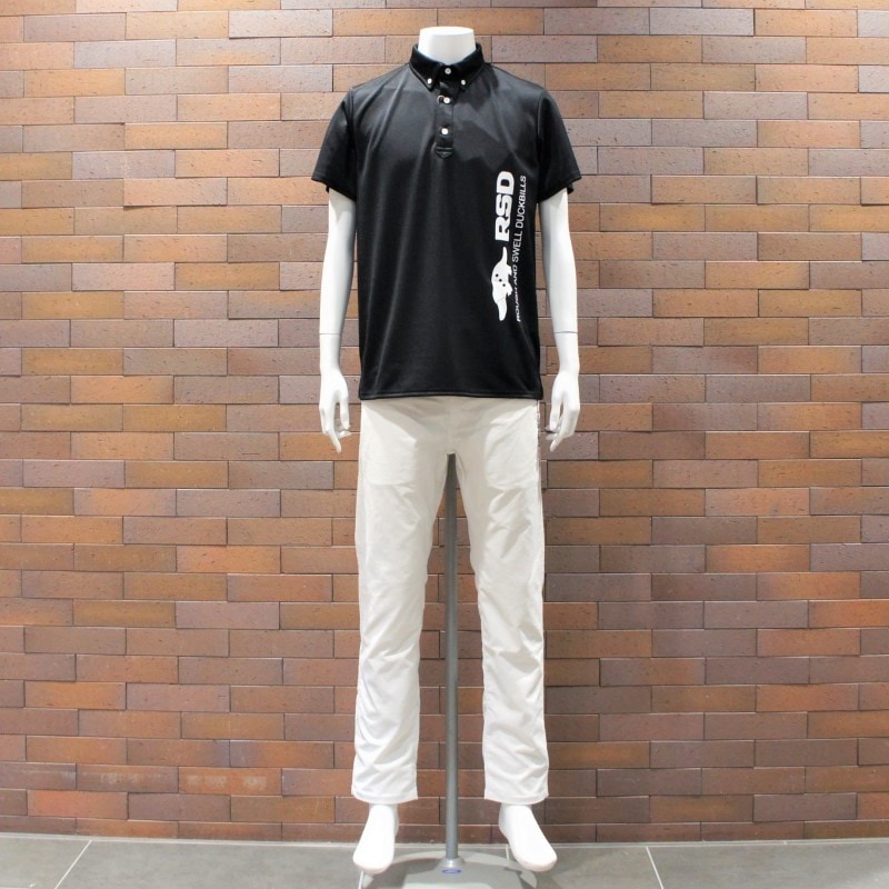 rough＆swell 『VERTICAL POLO』 【BLACK】 RSM-23013