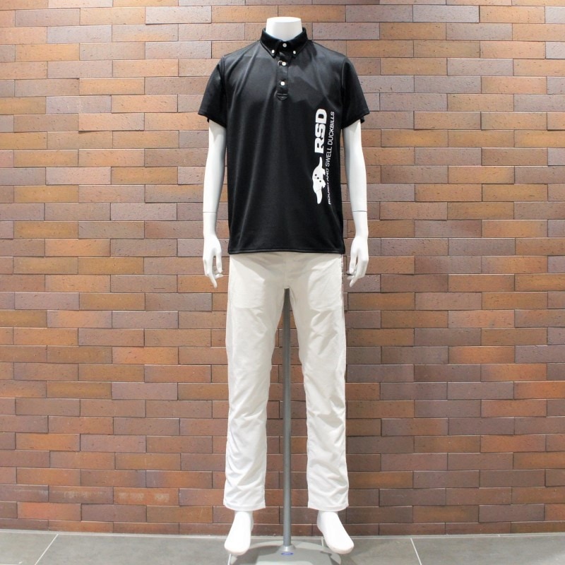 roughswell VERTICAL POLO BLACKۡRSM-23013ݥ