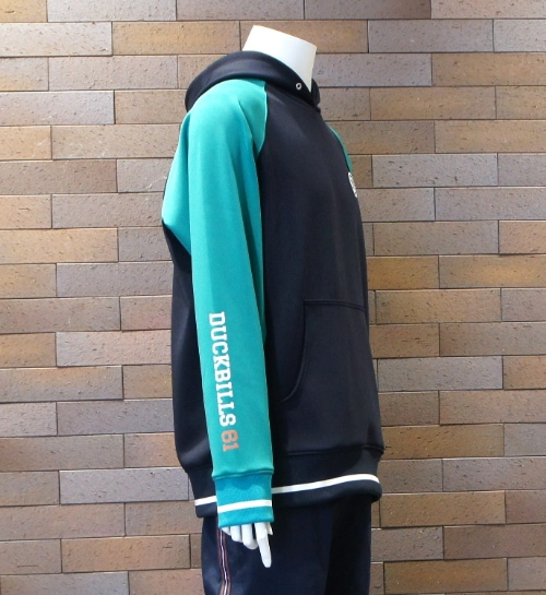 rough＆swell 『COLLEGE HOODIE』 【EMERALD】 RSM-24207 フーディー