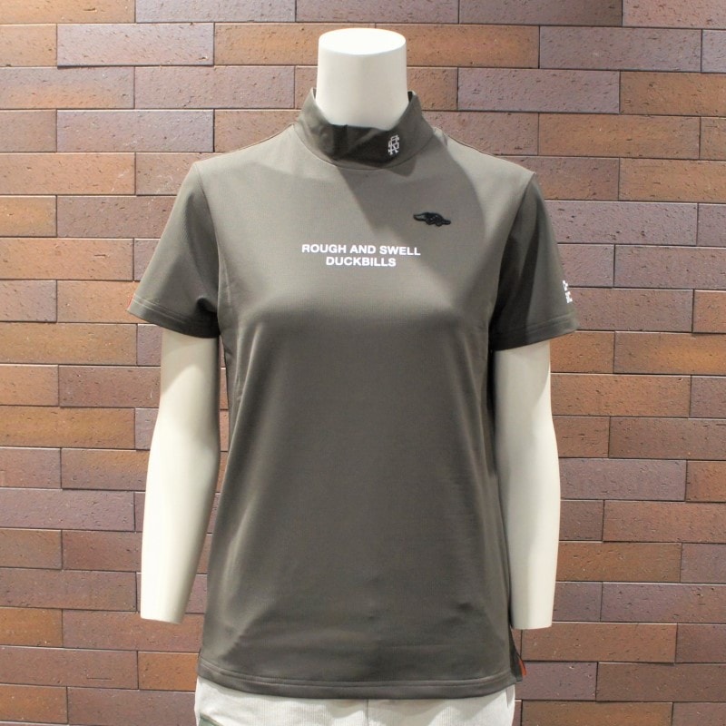 憧れの TOUR SICK CHIC rough＆swell MOCK レディース RSL-23011 OLIVE メンズウェア