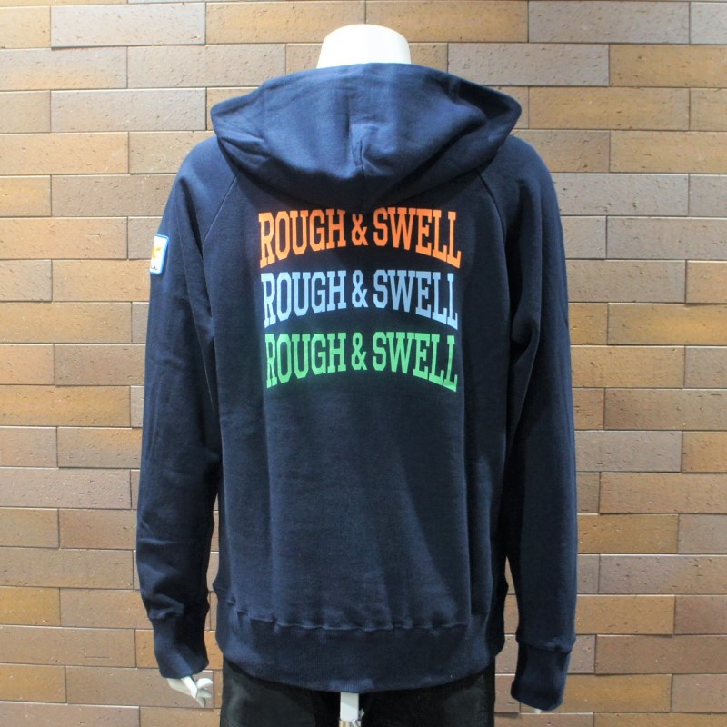 Rough&Swell　ラフ&スウェル　 パーカー L ネイビー Rough&Swell ラフ&スウェル パーカー L ネイビー Rough&Swell