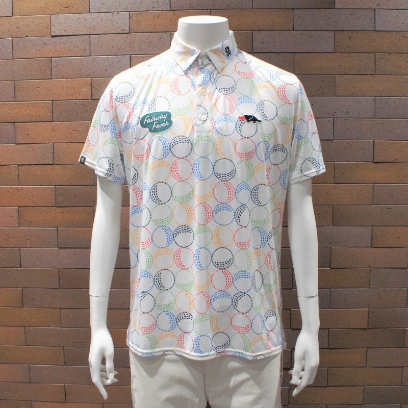 rough＆swell 『COLOR BALL POLO』 【WHITE】 RSM-22012