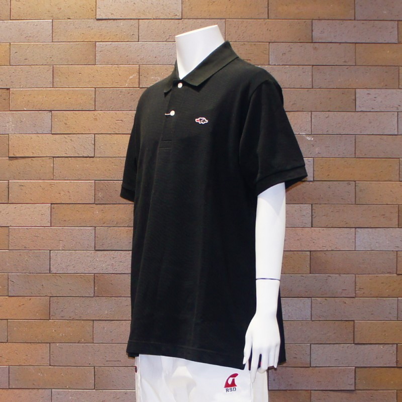 【未使用】rough＆swell Duckbills5 黒 ポロシャツ メンズM 未使用】rough＆swell Duckbills5 黒 ポロシャツ メンズM ROUGH