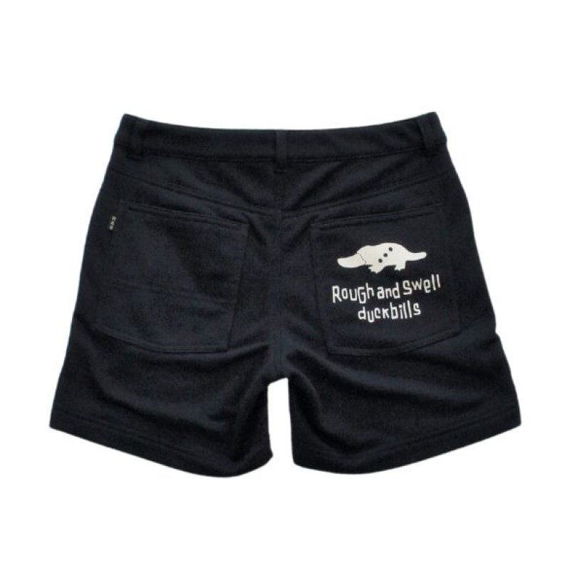 rough&swell ラフアンドスウェル ショートパンツ サイズM ネイビー カジュアルゴルフドットコムby PALM SPRINGSにrough&swell［ラフ