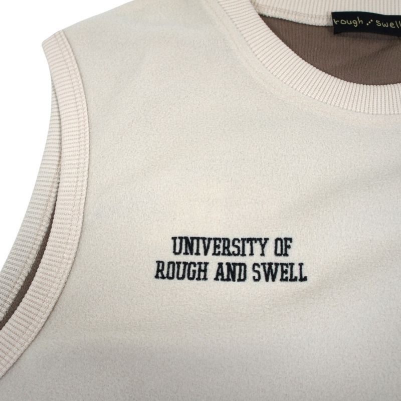 ROUGH ＆ SWELL ベスト サイズ：S ROUGH&SWELL ラフアンド