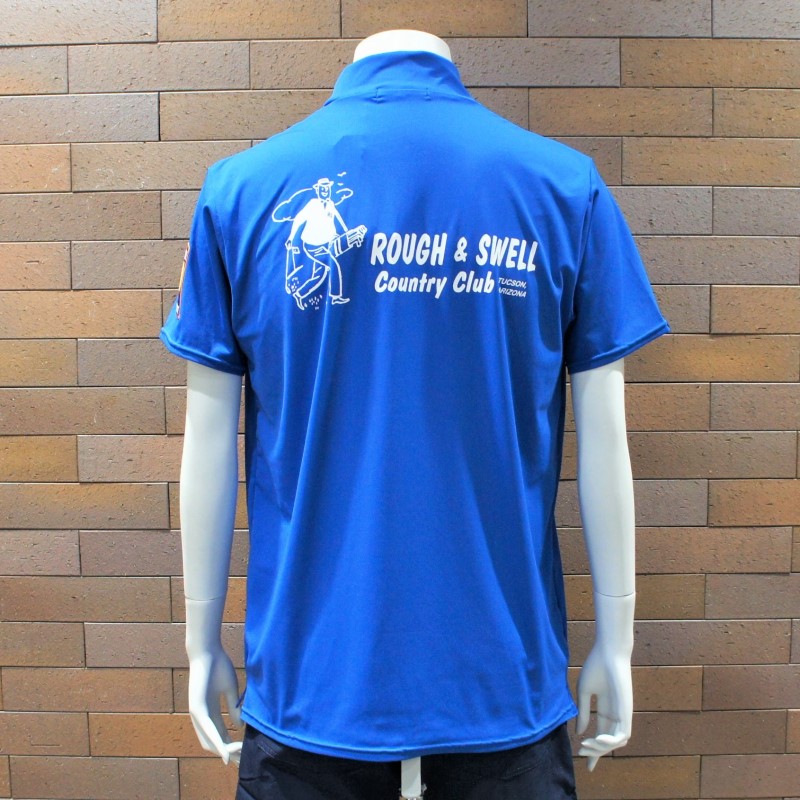 rough＆swell 『COUNTRY CLUB MOCK』 【BLUE】 RSM-22043 モックネック