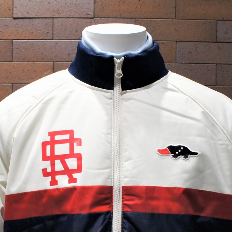 rough＆swell 『Tricolor Denver』 【WHITE×NAVY】 RSM-18239 ジップ