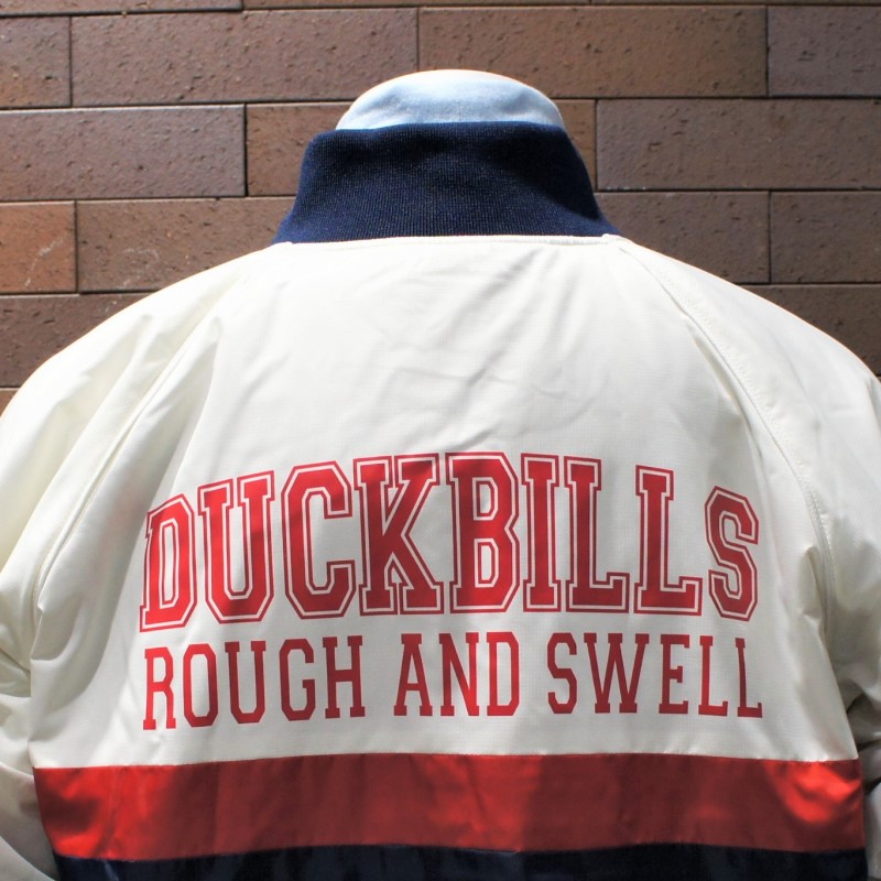 rough＆swell 『Tricolor Denver』 【WHITE×NAVY】 RSM-18239 ジップ