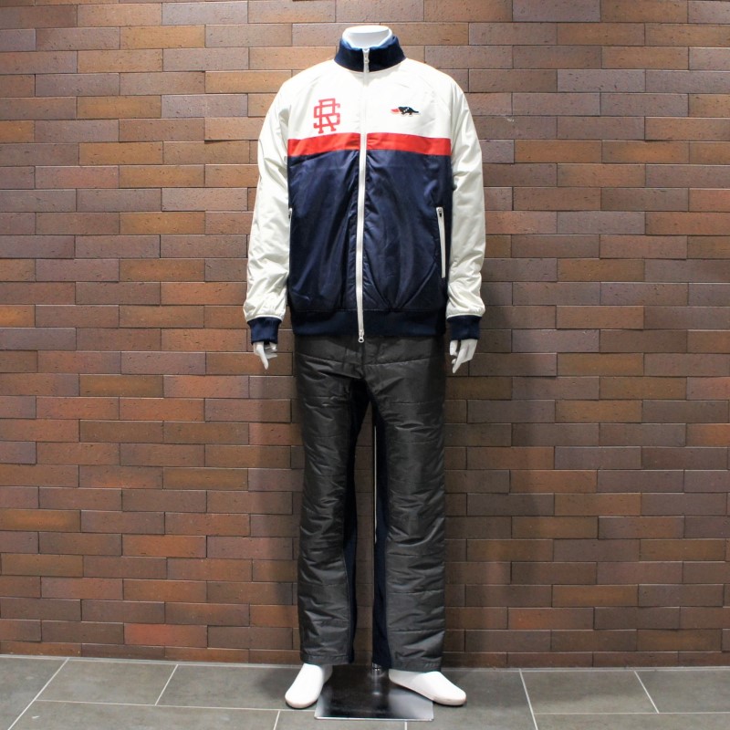 rough＆swell 『Tricolor Denver』 【WHITE×NAVY】 RSM-18239 ジップ