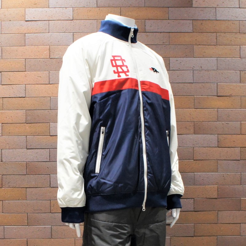 rough＆swell 『Tricolor Denver』 【WHITE×NAVY】 RSM-18239 ジップ