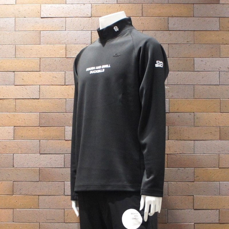 rough＆swell 『CHIC SICK HOT MOCK L.S.』 【BLACK】 RSM-23217