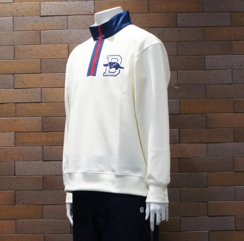 rough＆swell 『『BIG D ZIP SWEAT』 【WHITE】 RSM-24209 スウェット