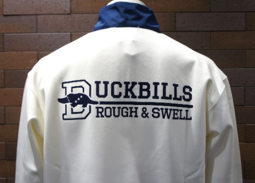 メンズウェア rough & swell BIG D ZIP SWEAT GO/LOOK!（ゴルック）｜rough & swell BIG D ZIP SWEAT ネイビー