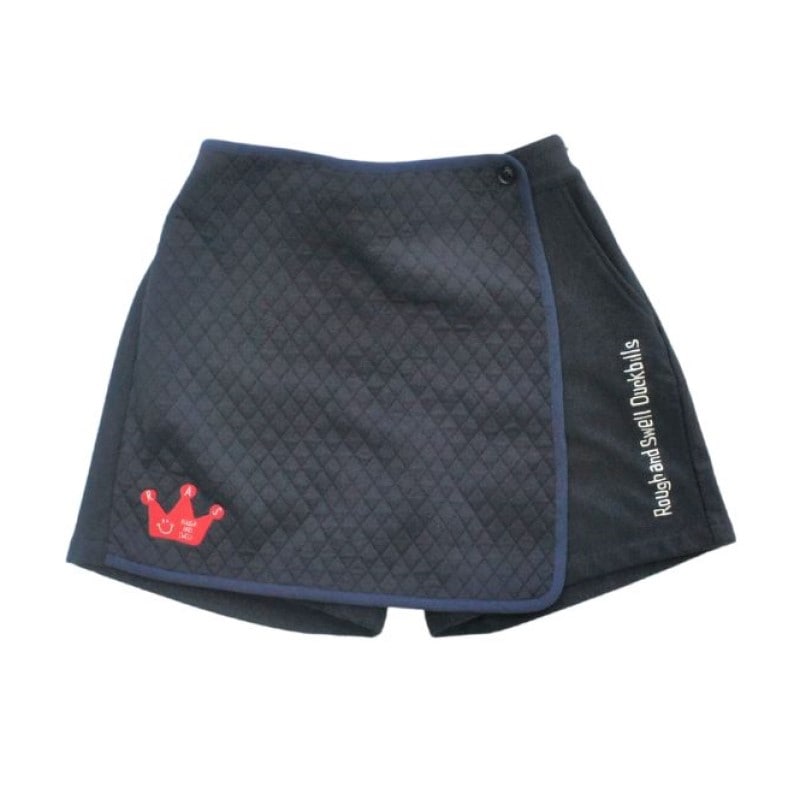ROUGH & SWELL ゴルフスカートコーデュロイサイズS ネイビー