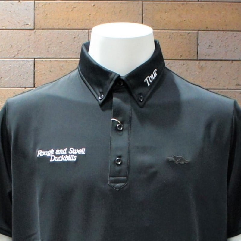 rough & swell ブラック ポロシャツ M ⭐︎新品⭐︎ rough&swell MOON POLO ポロシャツ ブラック S - メルカリ