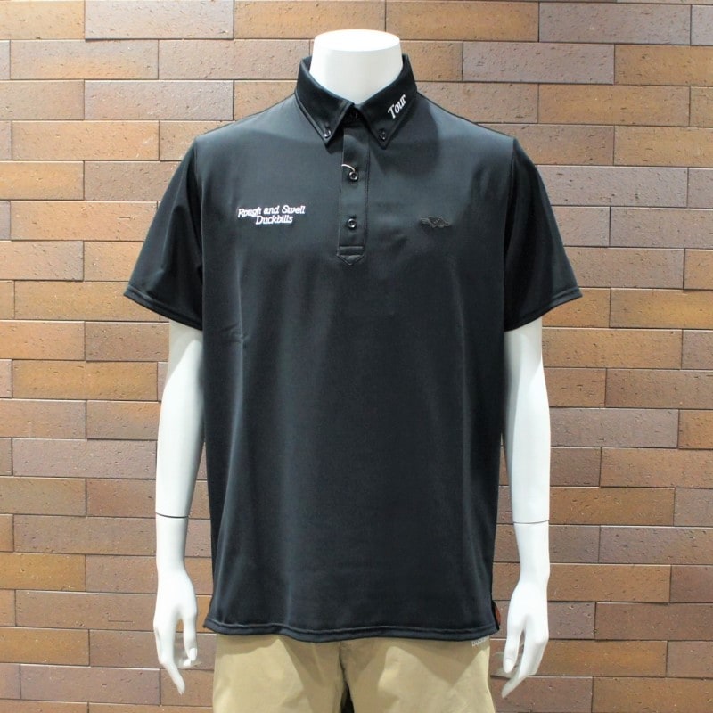 rough＆swell CHIC SICK TOUR POLO BLACK RSM-23003 ポロシャツ ゴルフ