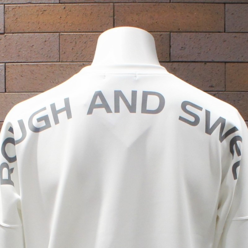 roughswell  EARTH TOUR SWEAT١ WHITEۡRSM-22207å