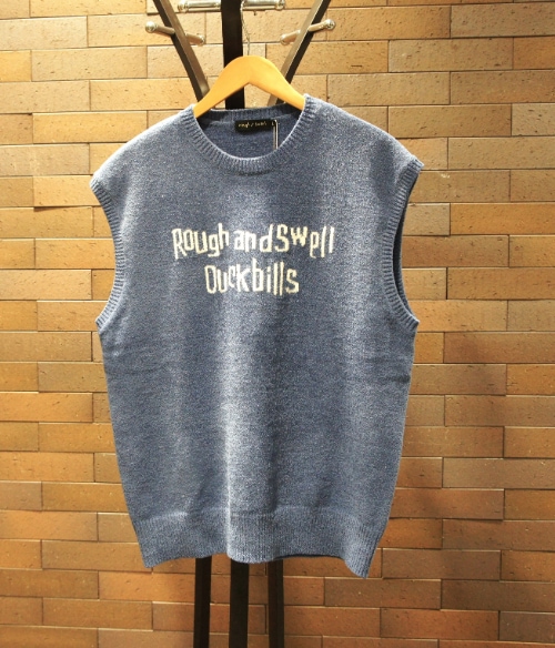 rough＆swell 『 DUCKBILLS VEST』【BLUEGRAY】RSM-24275 ベスト