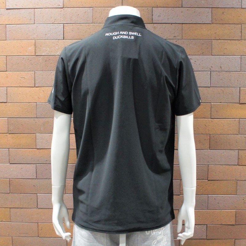 roughswell TEE TIME ROUGH-NECK BLACKۡRSM-23032եͥå