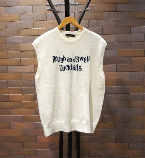 rough＆swell 『 DUCKBILLS VEST』【IVORY】RSM-24275 ベスト