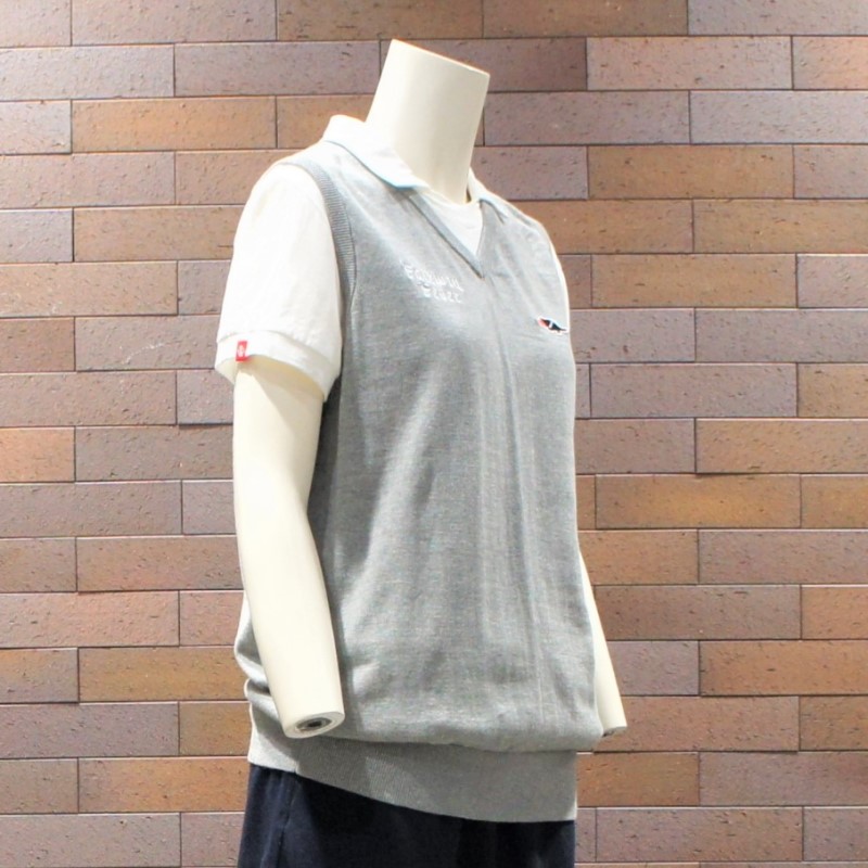 rough＆swell 『FAIRWAY FEVER VEST W.』【GRAY】 RSL-22037 ニット