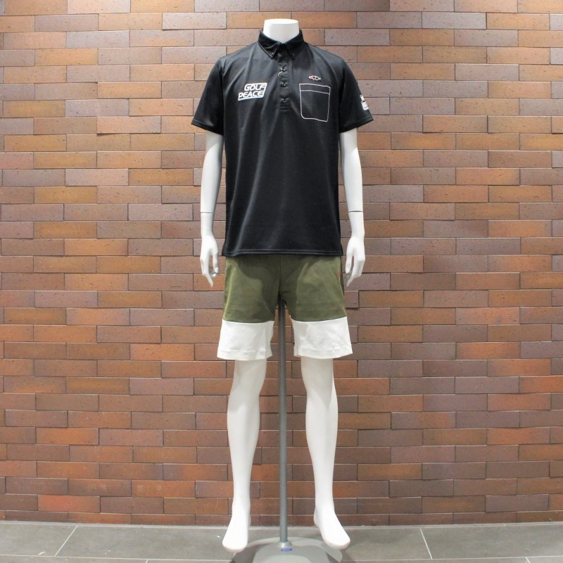 rough＆swell 『FAKE POCKET POLO』 【BLACK】 RSM-22006 ポロシャツ