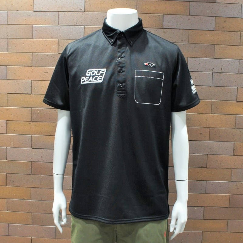 rough＆swell 『FAKE POCKET POLO』 【BLACK】 RSM-22006 ポロシャツ