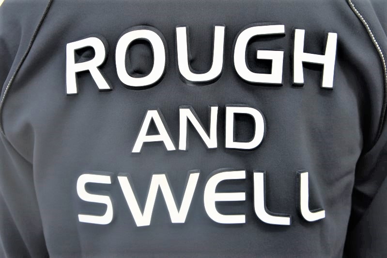 rough＆swell 『BUMP TRACK TOP』 【BLACK】 RSM-19275 トラックトップ