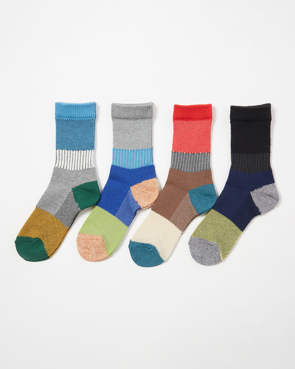 カラーブロックソックス