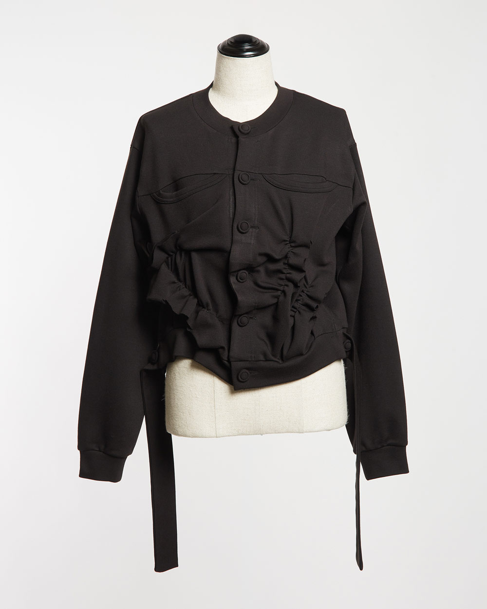 ギャザーカーディガン