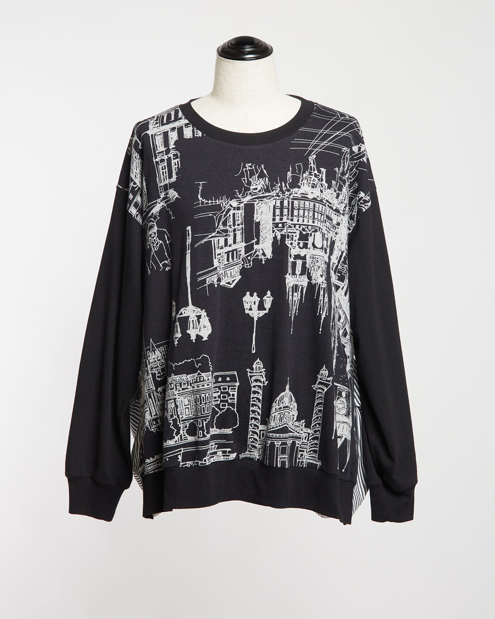 バックストライプT