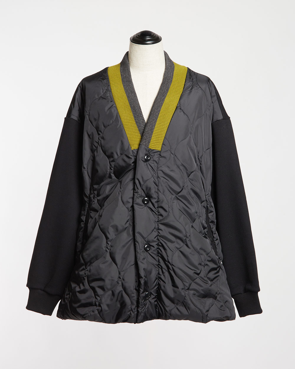 バルーンキルトカーディガン