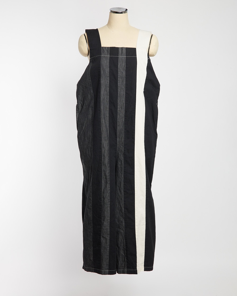 ヴァーティカルデニムサロペット