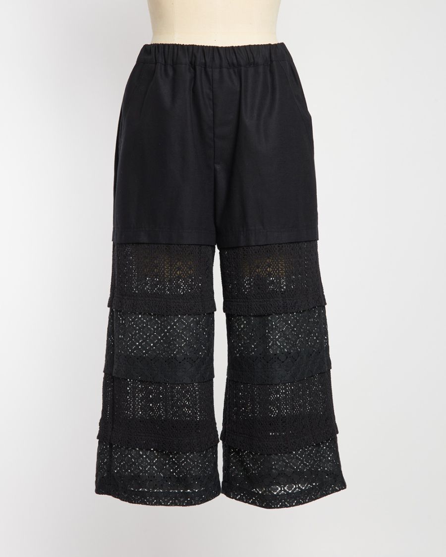 ボーダーレースパンツ