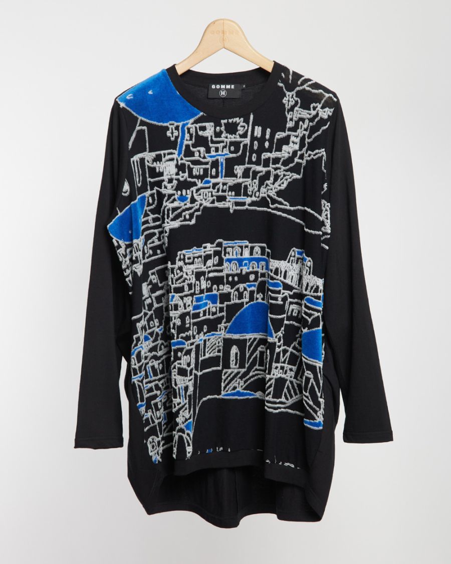 コクーン長袖Ｔ