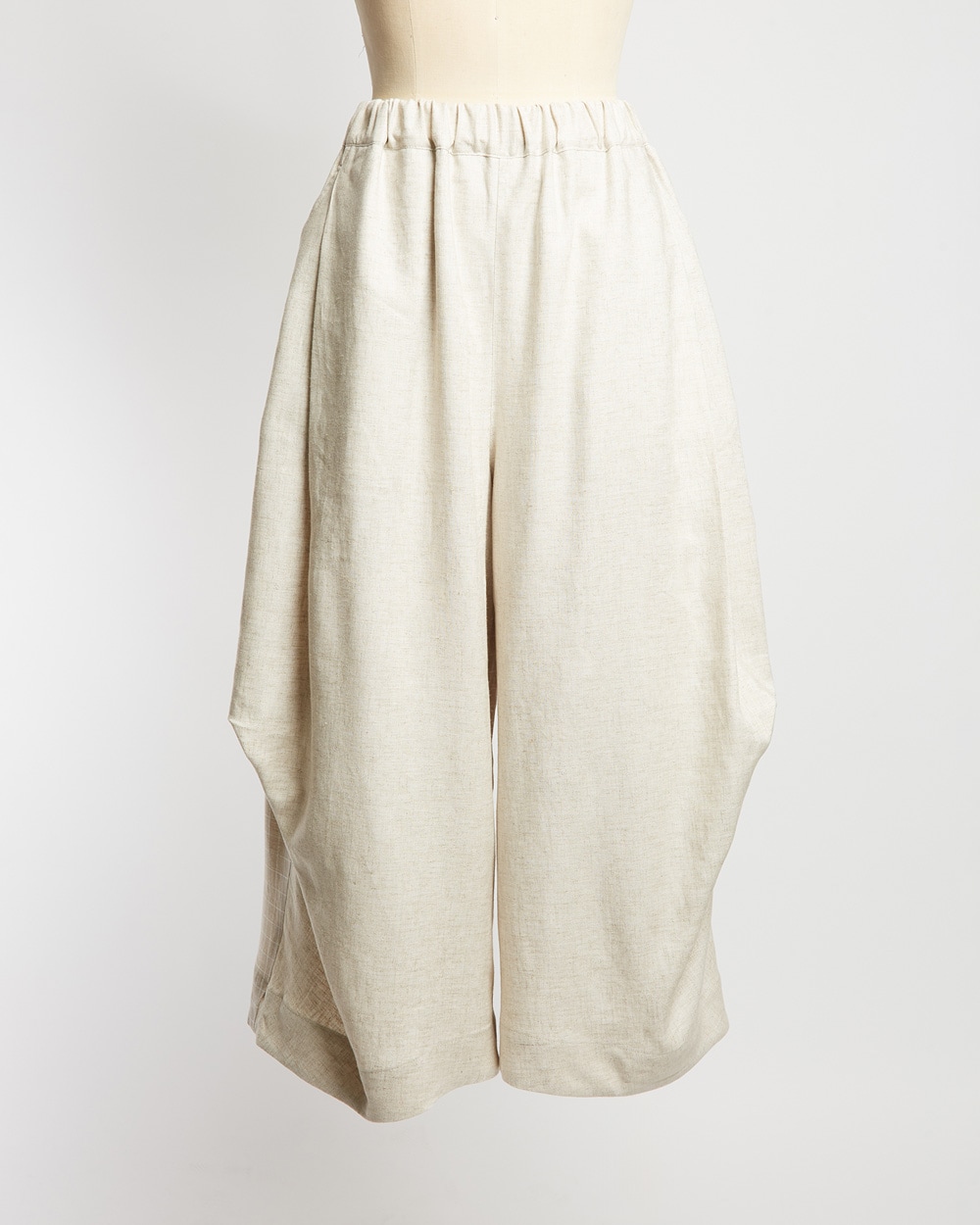 ビッグタックリネンパンツ