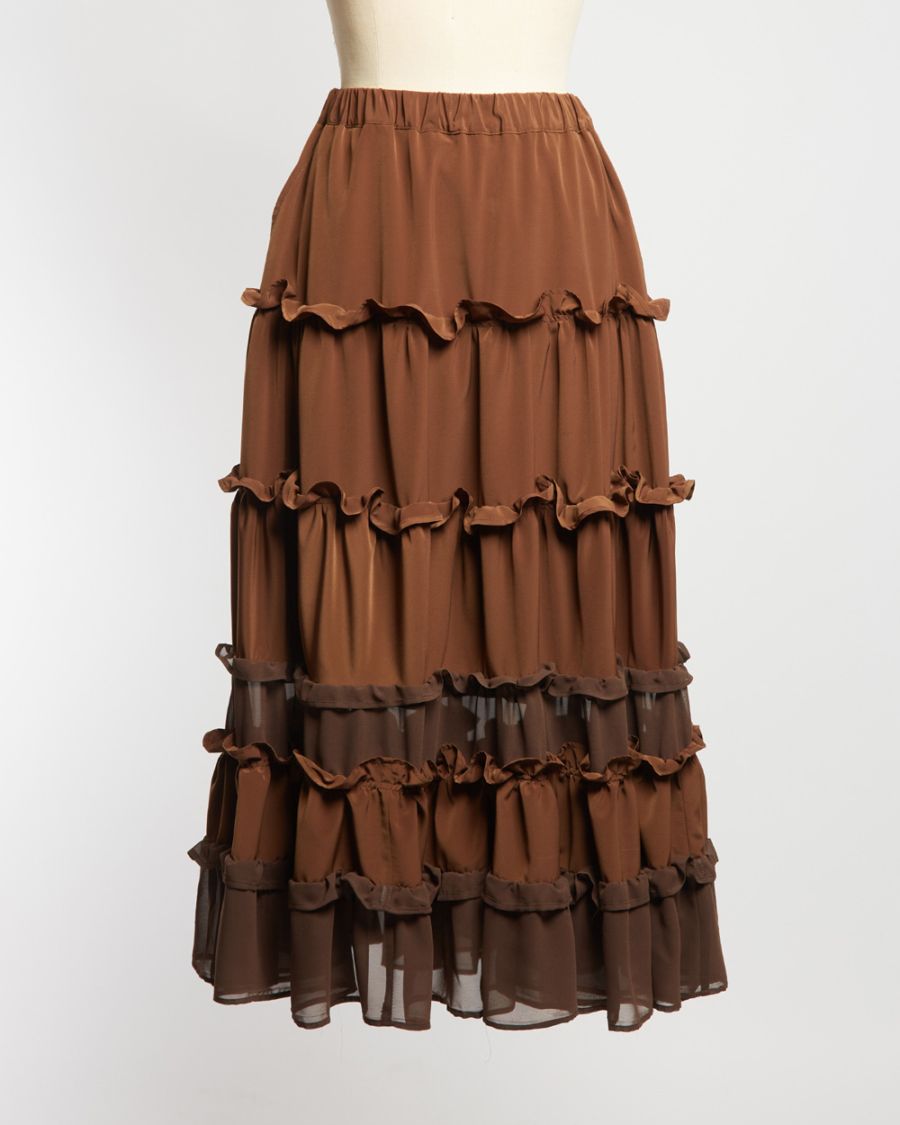 ティアードスカート